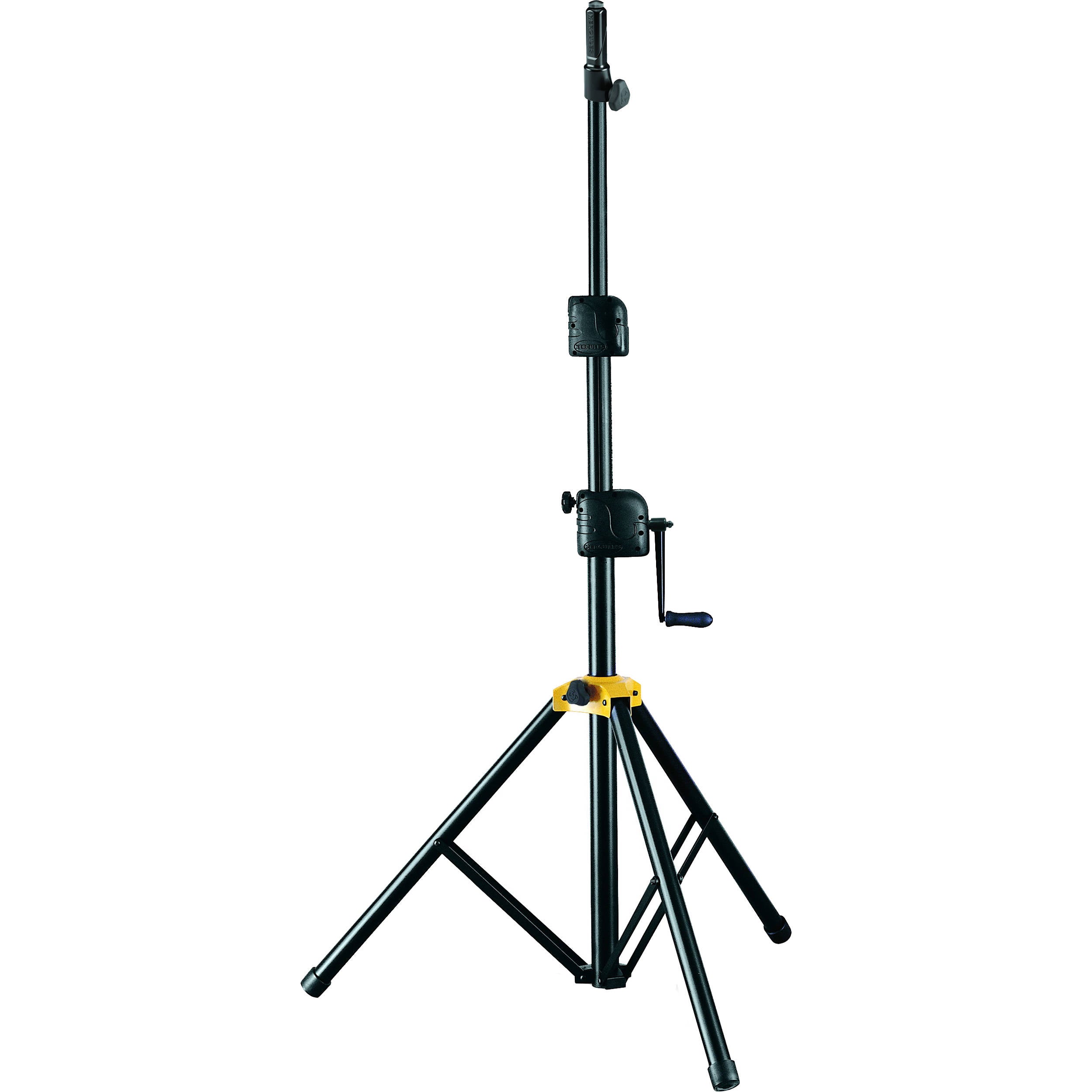 Hercules SS710B Gear Up Speaker Stand with Quick-N-EZ Adapter Pole Top